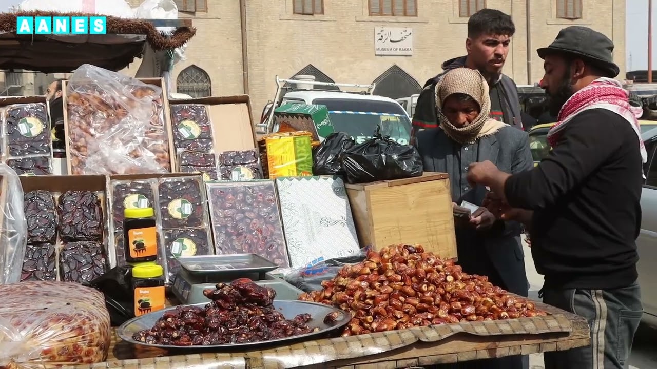 رصد أسواق مدينة الرقة خلال اليوم الأول من شهر رمضان المبارك