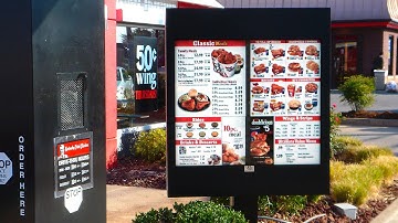 Outdoor Digital Menu Boards Installation, KFC in Louisville, KY: Viewstation by ITSENCLOSURES