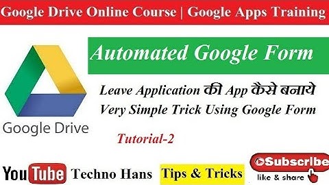 How To Create Leave Application Form | How To Prepare leave Application Apk