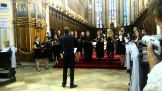 Video thumbnail of "REGINA COELI  LOTTI, koncert TIRNAVIA 5.7.2015"