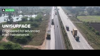 ALLTECH UNISURFACE 8000 & 12000 Microsurfacing Pavers | Preventive Road Maintenance in Rajasthan