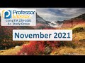 Professor Messer's 220-1001 A+ Study Group - November 2021