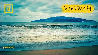 #Shorts Winter sea in Nha Trang, Vietnam.