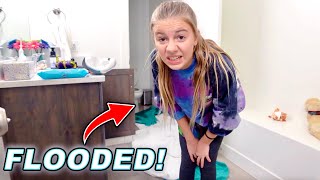 House FLOOD While Mom And Dad Are GONE!