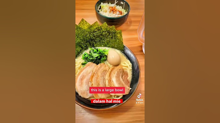Harga ramen di Jepang