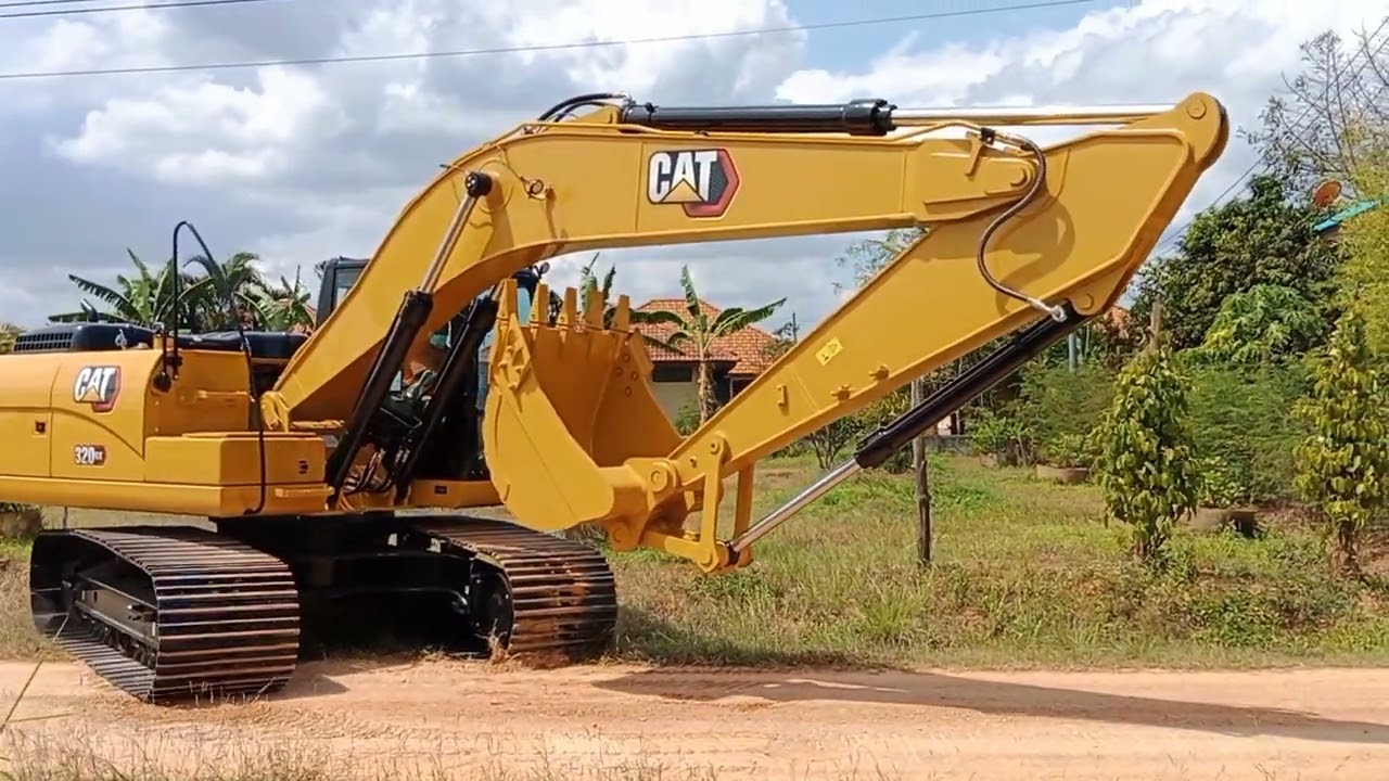 แบคโฮ CAT 320 GX ฤกษ์ดี 4กพ. พี่แบนพี่เดียร์ ออกน้องใหม่มาทำงาน คันแรกทุ่งใหญ่