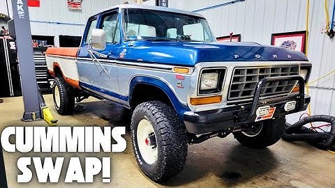 The Best Ford Truck Ever Made Gets Cummins Swapped!