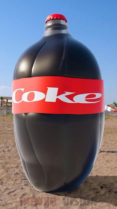 Coca-Cola Water Beads Logo #shorts