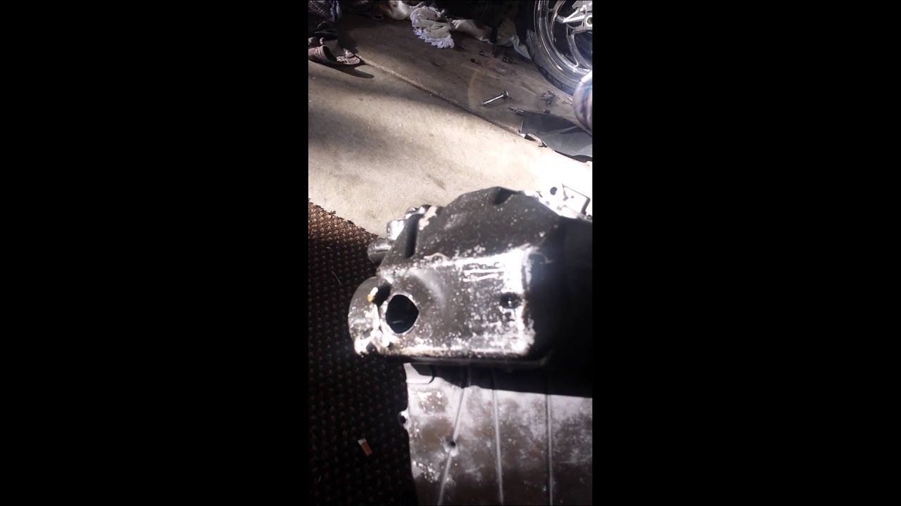 Zx14 oil pan YouTube