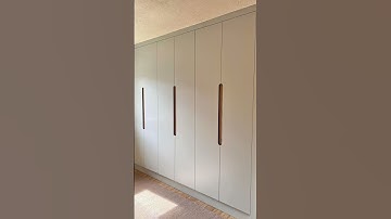 Handle less wardrobes | Don