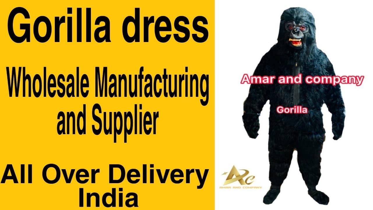 Gorilla dress || Wholesale,supplier manufacturer,Delhi Chandni Chowk Amar and company #gorillaprank