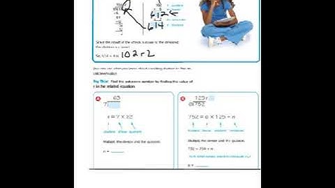 Lesson 2.2 Divide by 1 Digit Divisors