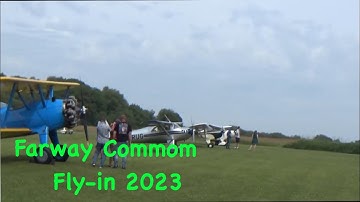 Farway Common fly in 2023. Ikarus C42