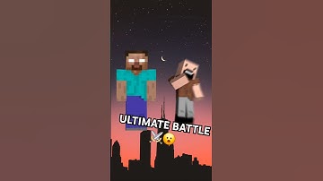 | Herobrine VS All MOBS 😈 | CRAZY BATTLE ⚔️  😮 PT 2 | #minecraft #minecraftedit #mobbattle #gaming