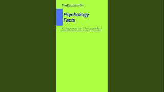 PSYCHOLOGY FACTS #learnings #motivation #changeyourmindsetchangeyourlife #psychology #youtubeshorts