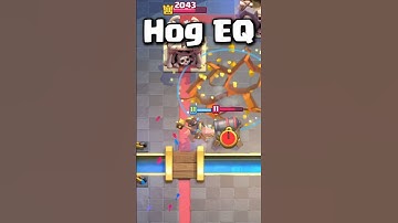 HOW TO PLAY HOG EQ #clashroyale #shorts