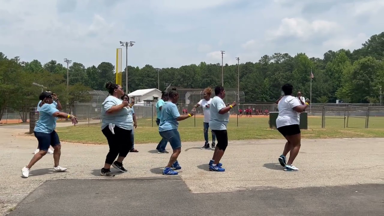The first Amicae stroll @ Zeta Amicae Omicron Phi Axillary of Covington GA