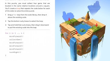 Swift Playground Tutorial : Learn to Code 1 - 16 Looping All The Sides