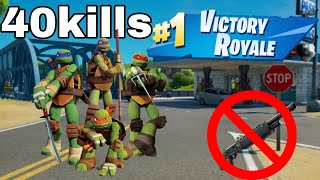 40 kill win μονο με τα νεα mythics ft. @niklav4 @mariolinoulhs @banyp  (fortnite battle royale)