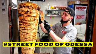 🍔Уличная еда Одессы🌭Посмотри как готовят Шаурму🥙Street Food of Odessa🥩