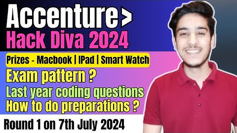 Accenture hack diva 2024 exam pattern & coding question| Accenture hack diva 2024 syllabus| Hackdiva