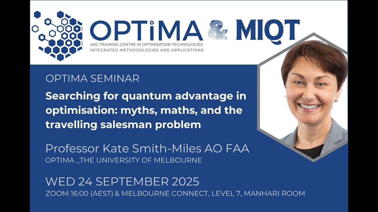 Searching for quantum advantage in optimisation: myths, maths, and the ...