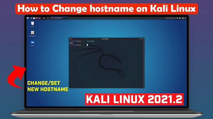 How to Change hostname on Kali Linux | Kali Linux 2021.2