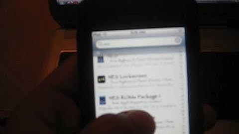 nes for ipod touch 2g/ iphone [Nintendo]