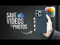 How to Save a Video from iCloud Files to Photos (tutorial)
