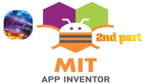 how to build your own language translator #2 l MIT app inventor l Locustians