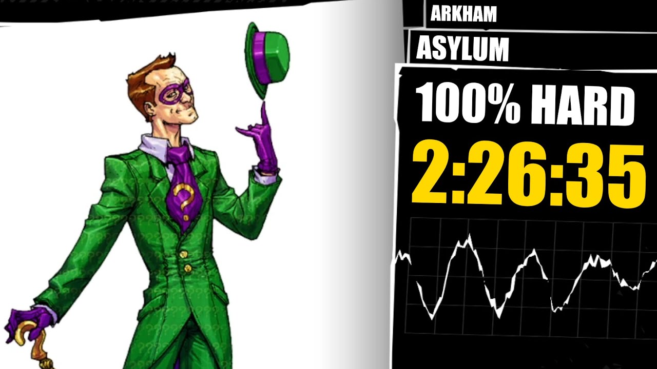 Batman Arkham Asylum it's the easiest Arkham game to make it 100%? Im  scared : r/arkham