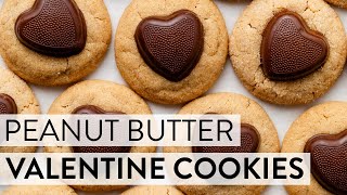 Peanut Butter Sweetheart Cookies | Sally's Baking