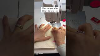 Heart Pouch Trio | Valentine’s Day Sewing Idea by Minki Kim 6,390 views 4 months ago 1 minute, 31 seconds