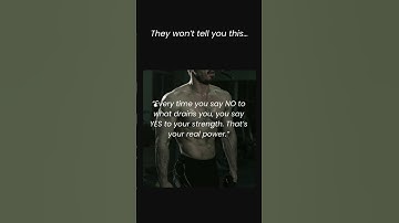 “The Secret Power of Saying NO | Motivation for Boundaries & Self Growth 💪🔥”