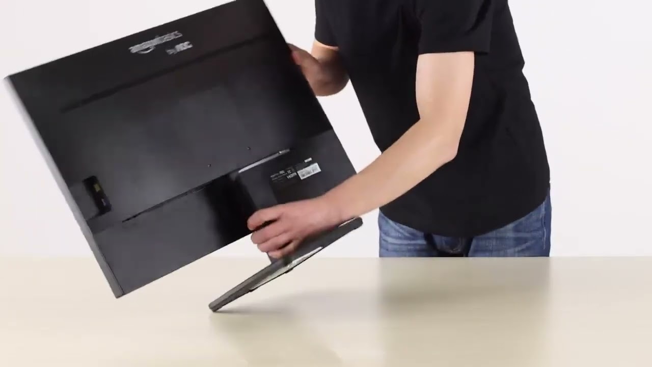 AmazonBasics 27 Inch Monitor Powered with AOC Technology, FHD 1080P, 75hz, VESA Compatible, Built-in