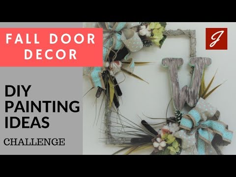 DIY Painting Ideas - Fall Door Décor - New Colors