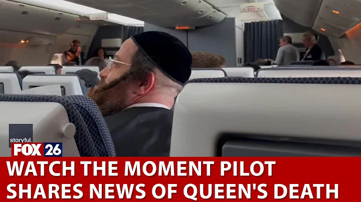 Death of Queen Elizabeth II announced on flight heading to London - DayDayNews