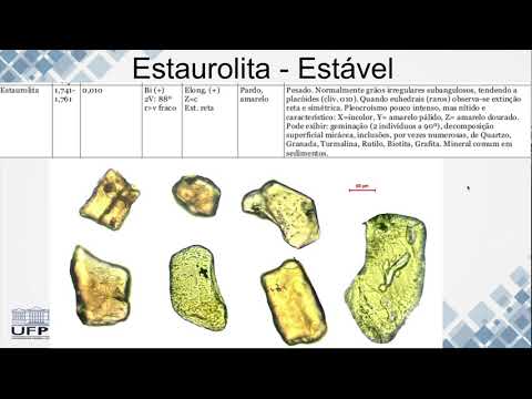 Vídeo: O que significa estaurolita?