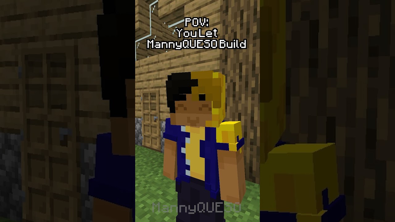 I ruined it. ft. @earthzilla-plays #blockbuster #funny #jokes #memes #minecraft #shorts #blockbench