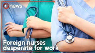 Internationally-trained nurses told not to apply for some vacancies | 1News