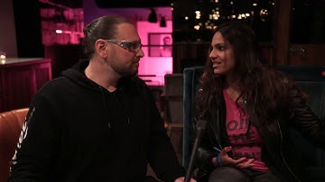 LIVE Ian Utile from Future Of Blockchain - 1st founder interview at Goldfingr NYC during Consensus