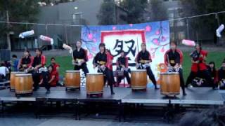 Taiko (Japanese drum) Performance @ UCSD MATSURI (festival) 4-1-10