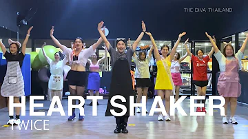 [KPop] Heart Shaker - TWICE | Zumba Fitness | Diva Dance | The Diva Thailand