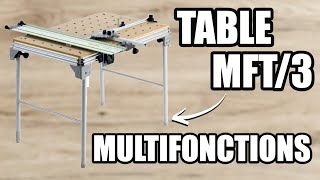 TEST ✅ FESTOOL  Table multifonctions  MFT 3  La pause café de BichonTV