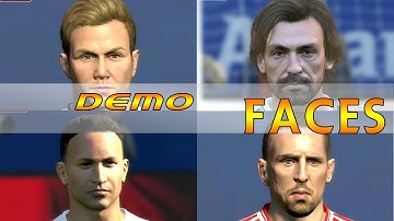 [TTB] PES 2014 - Faces - Bayern Munich, Santos, Germany & Italy - Early Demo Code