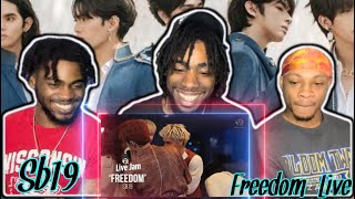 SB19 - 'FREEDOM'  live performance Reaction !!