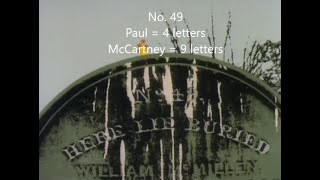 Paul Mccartney Died In 1966 - You Know My Name Look Up The Number Clue
