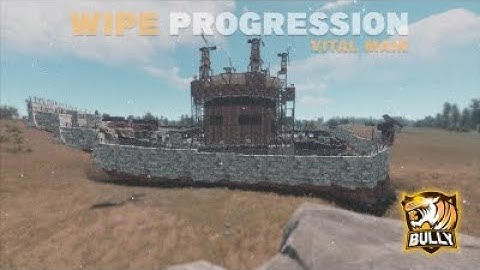 RUST ZERG PROGRESSION WITH BULLY ON VITAL MAIN | RUST | RAIDS | PVP |