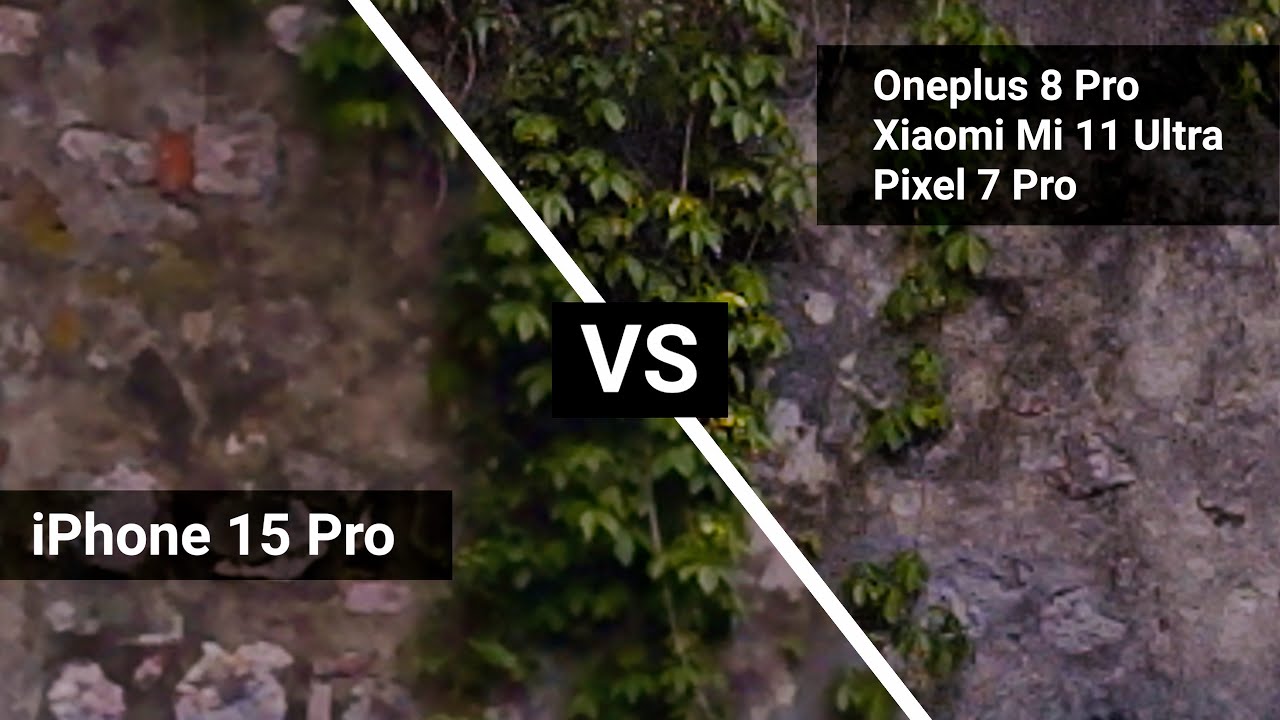 iPhone 15 Pro vs Older Android Smartphones using MotionCam Pro - YouTube