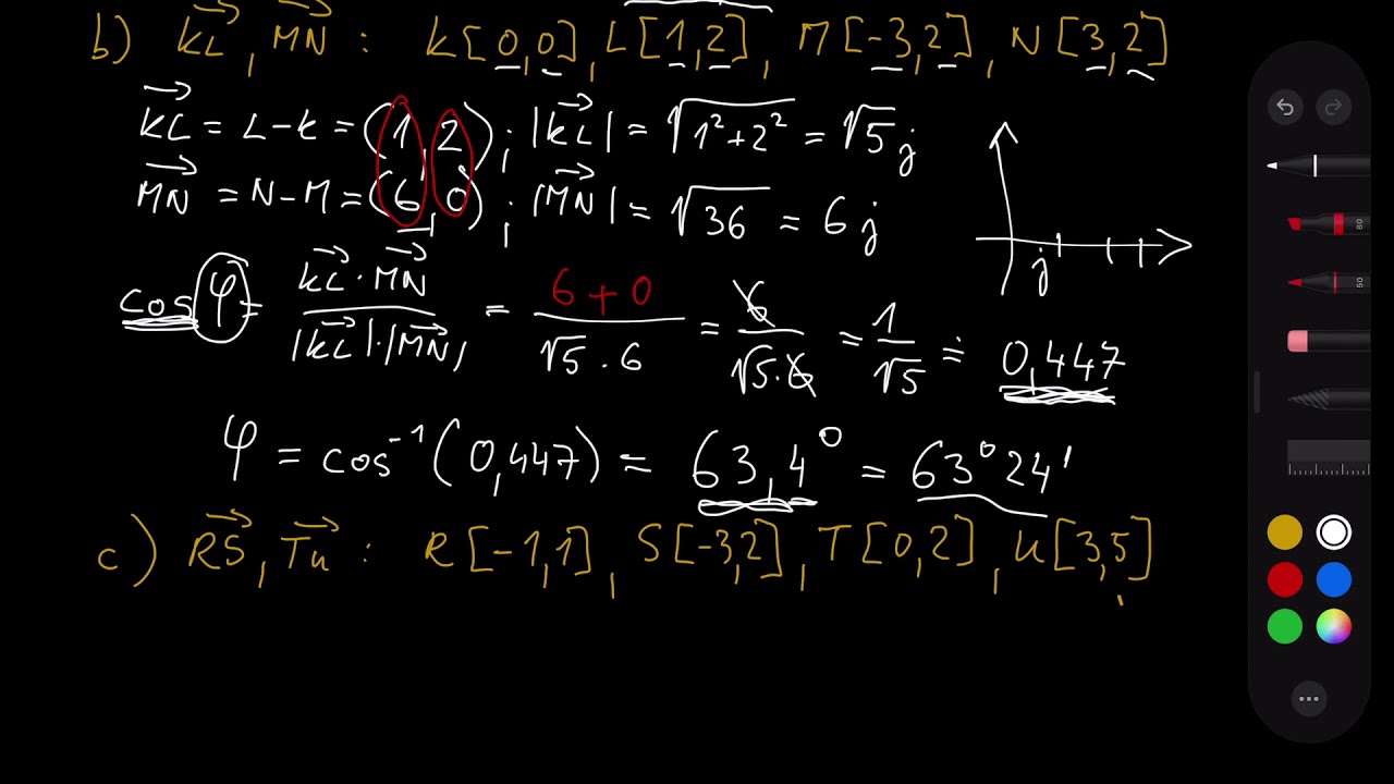 02 - Vektory procvičování